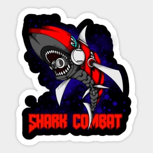 Sharks fish robotic Sticker